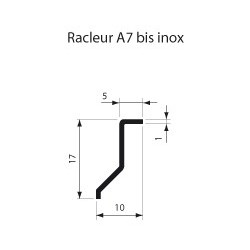 Racleur VAJ A 7 bis