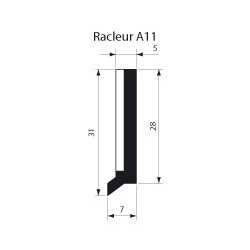 Racleur VAJ A11