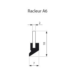 Racleur VAJ A 6