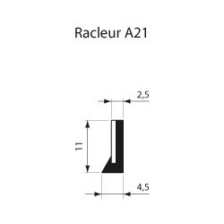 Racleur VAJ A21