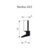 Racleur VAJ A23