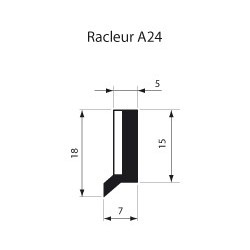 Racleur VAJ A24