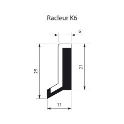 Racleur VAJ K6