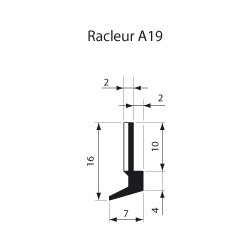 Racleur VAJ A19